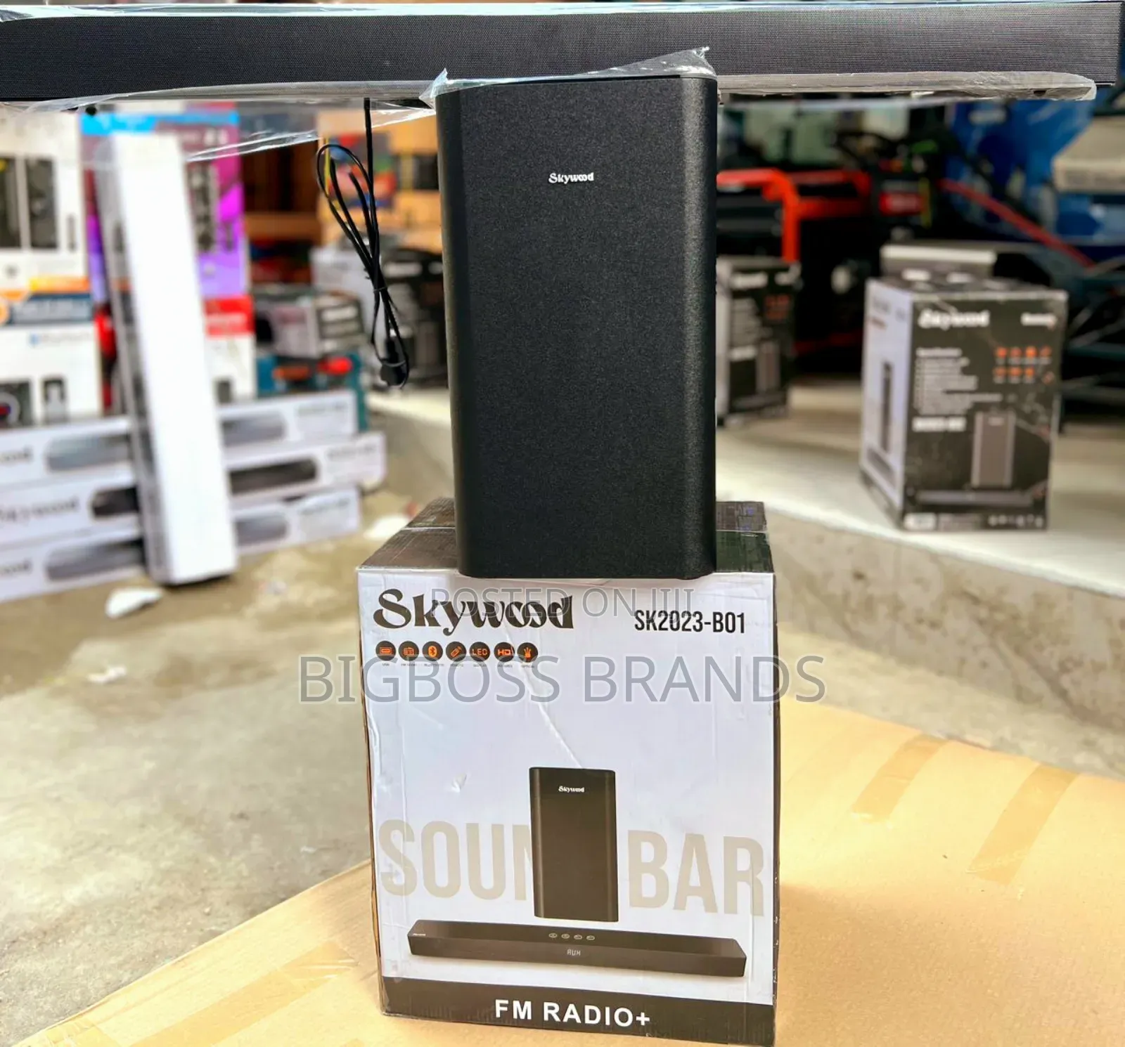 Skywood Wireless Soundsbar
Bo1
Watts 350