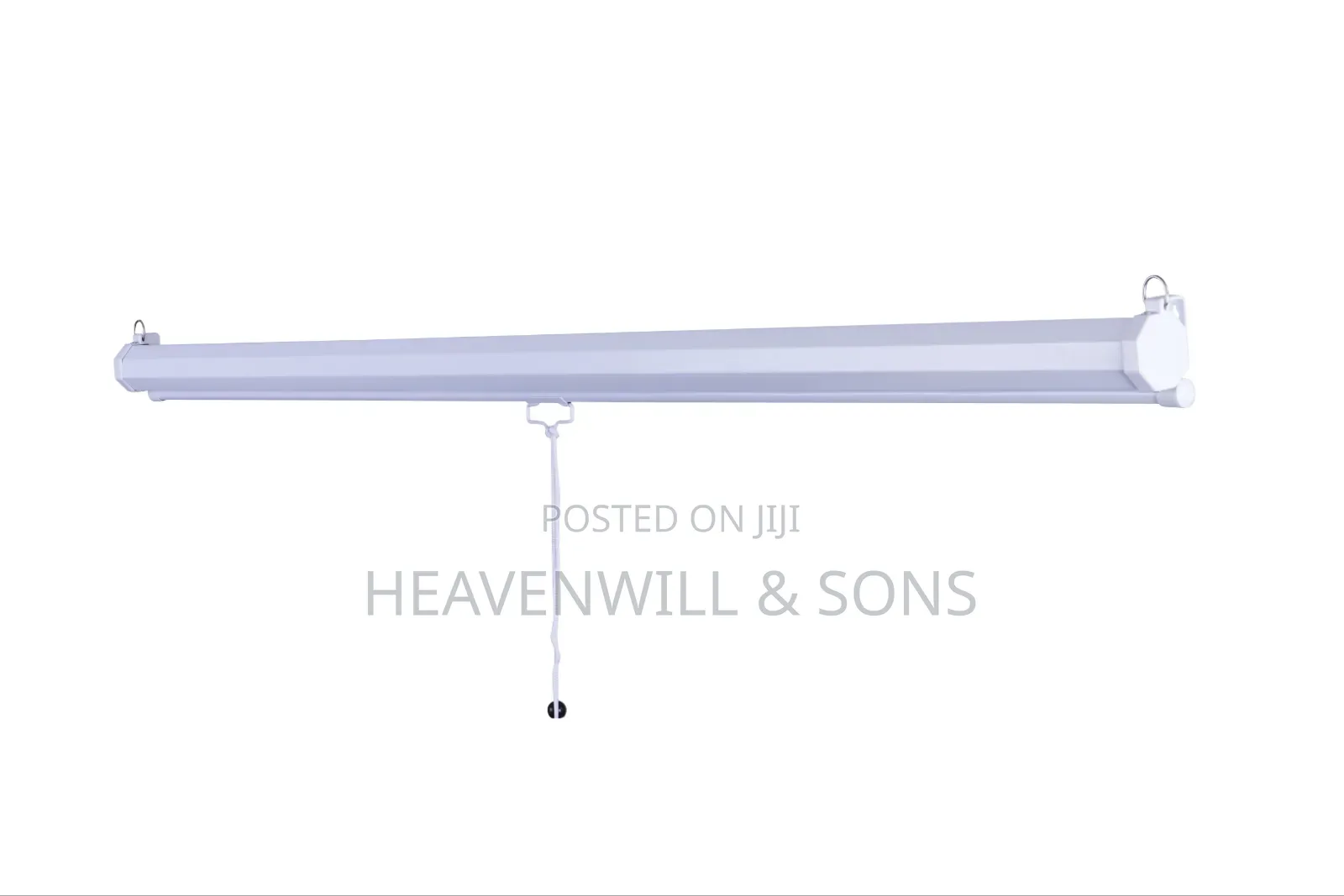 Portable Projector Screen 150-inch (332cm × 187 Cm)–Wall/Ceiling Mount