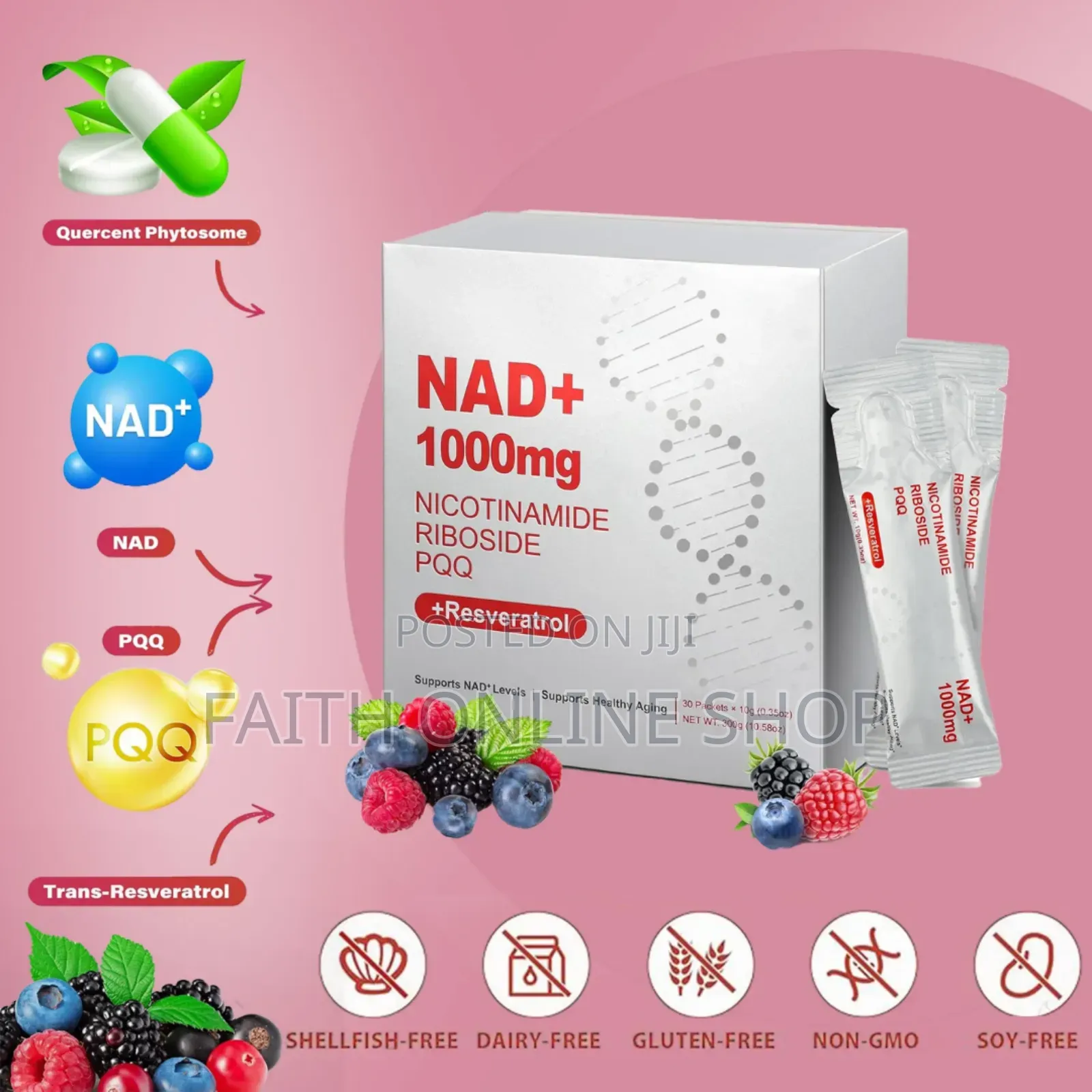 Nad+ 1000mg – Afya Nguvu Ya Mwili