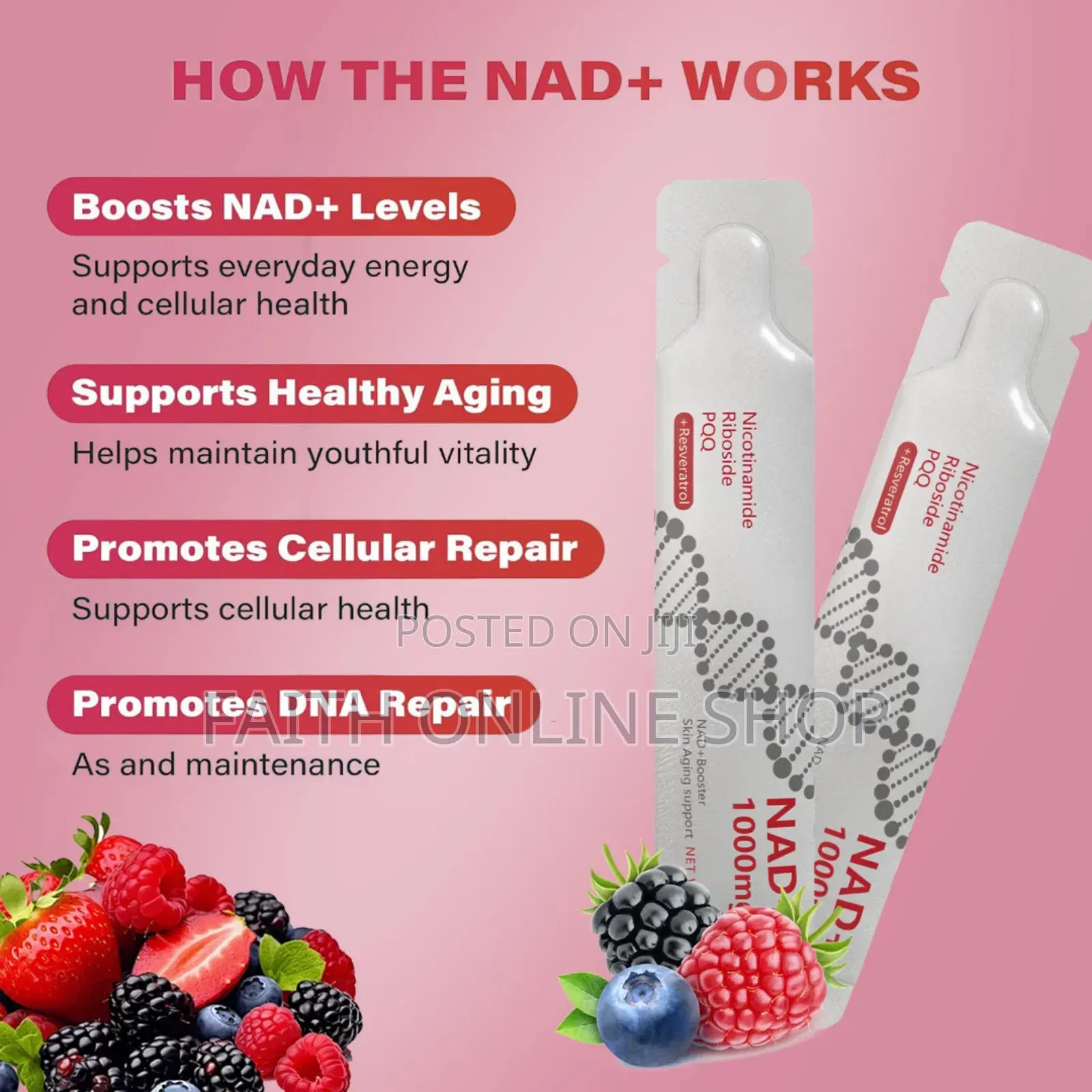 Nad+ 1000mg – Afya Nguvu Ya Mwili
