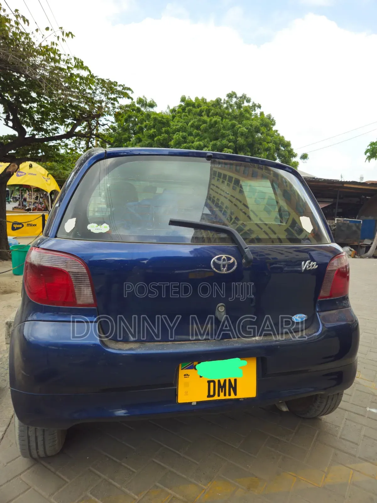Toyota Vitz 1.0 FWD 5dr 2004 Blue