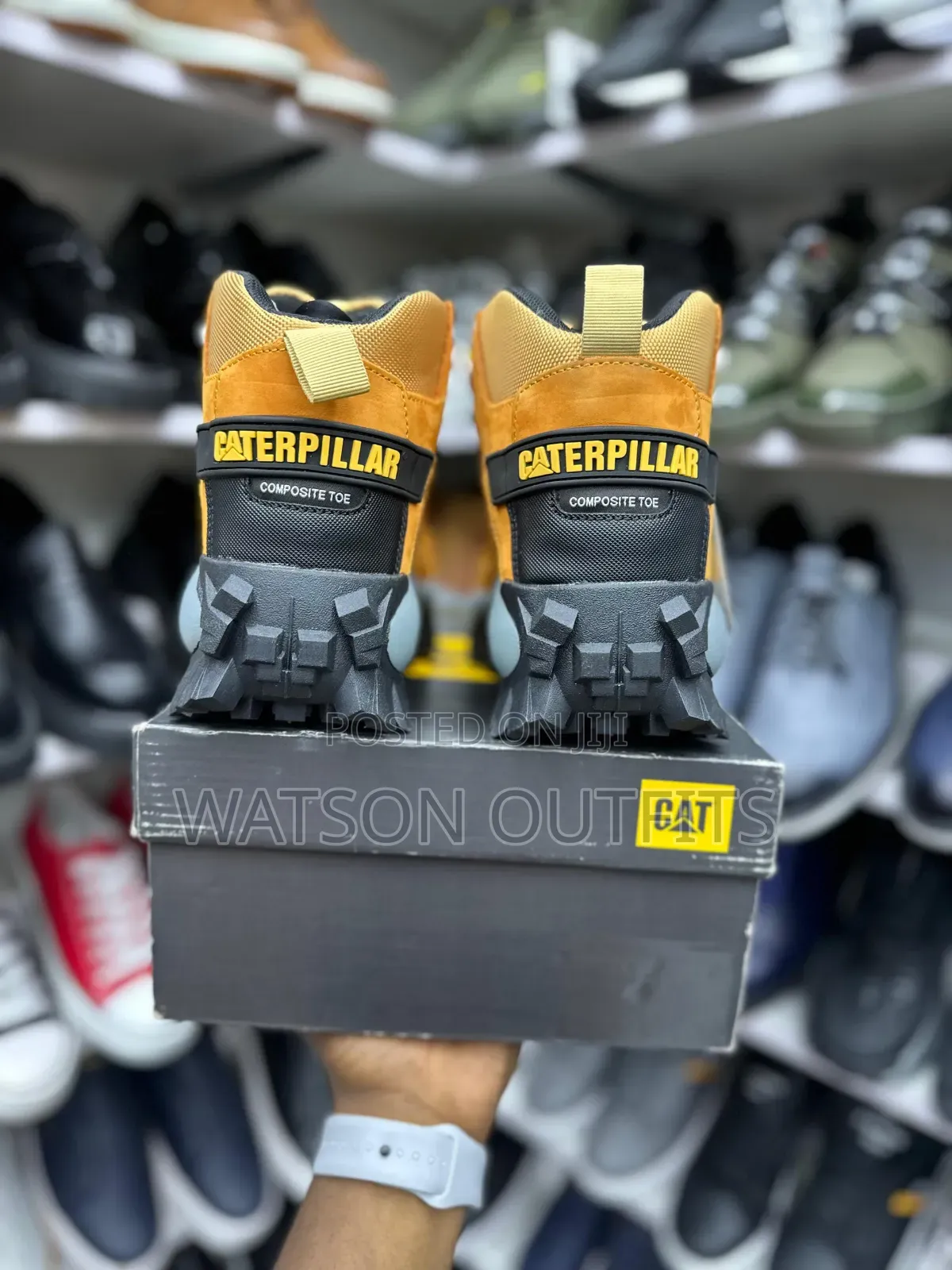 Men's Original Shoes Offering Front Toes Protection and Safety