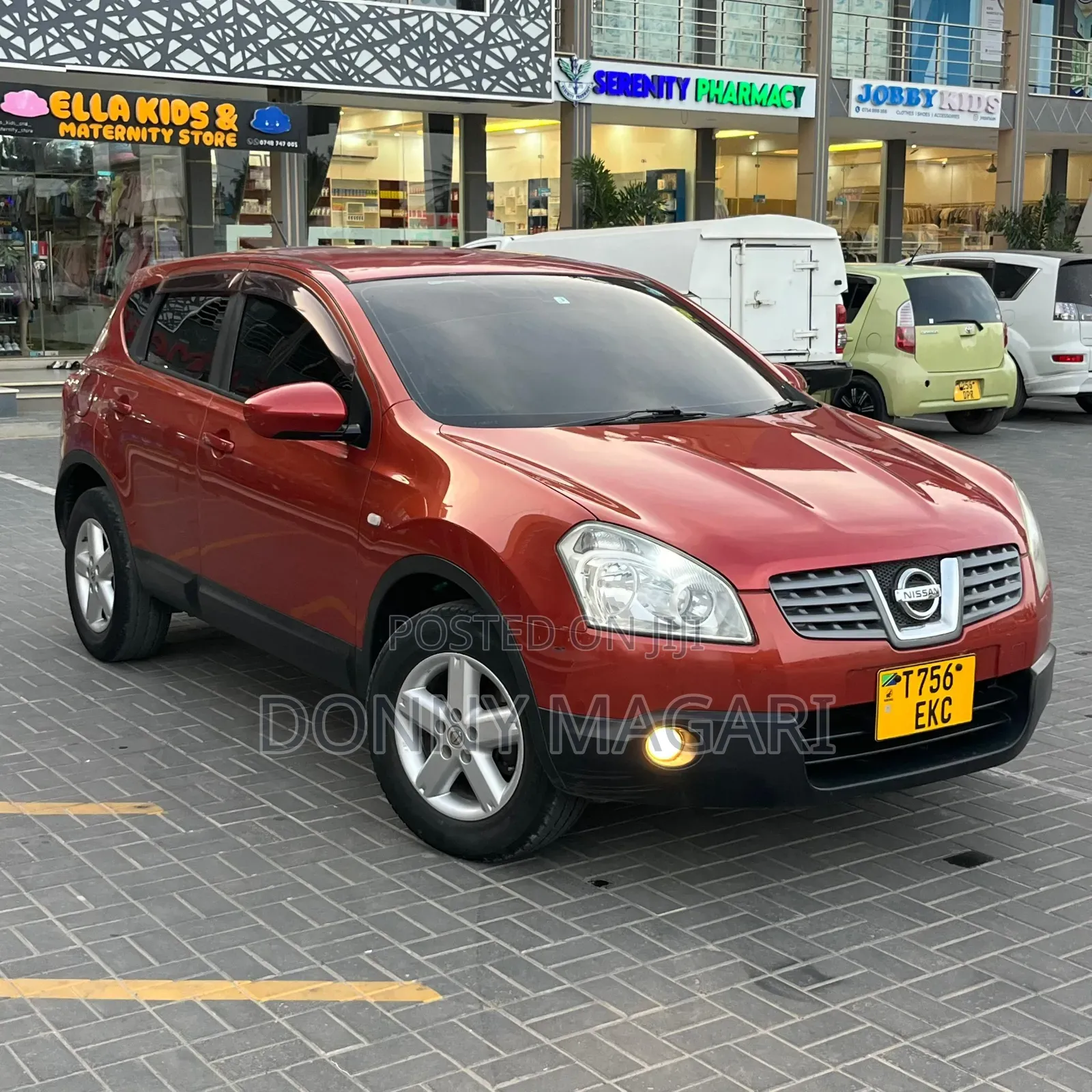 Nissan Dualis 2008 Orange