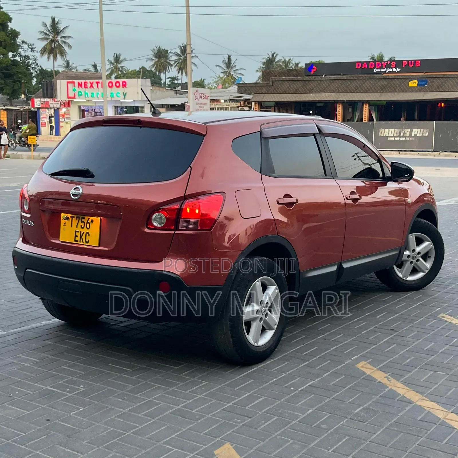 Nissan Dualis 2008 Orange