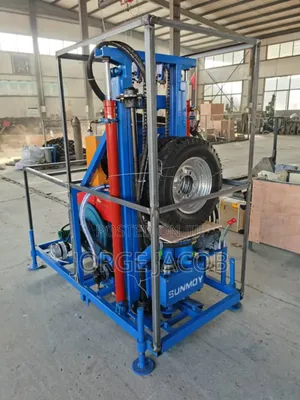 Sunmoy Hf260d Diesel Engine Hydraulic Water Well Drilling Rig.