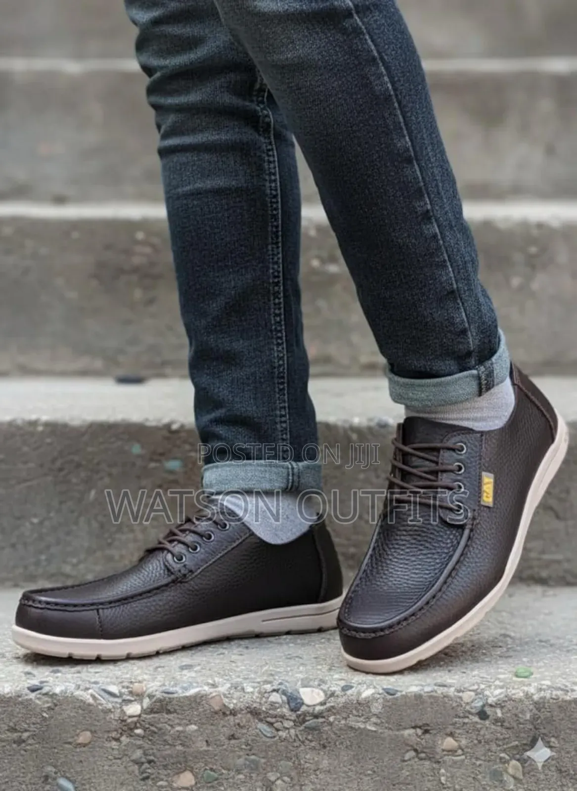 Viatu or Men's Leather Shoes Elegantly Casual