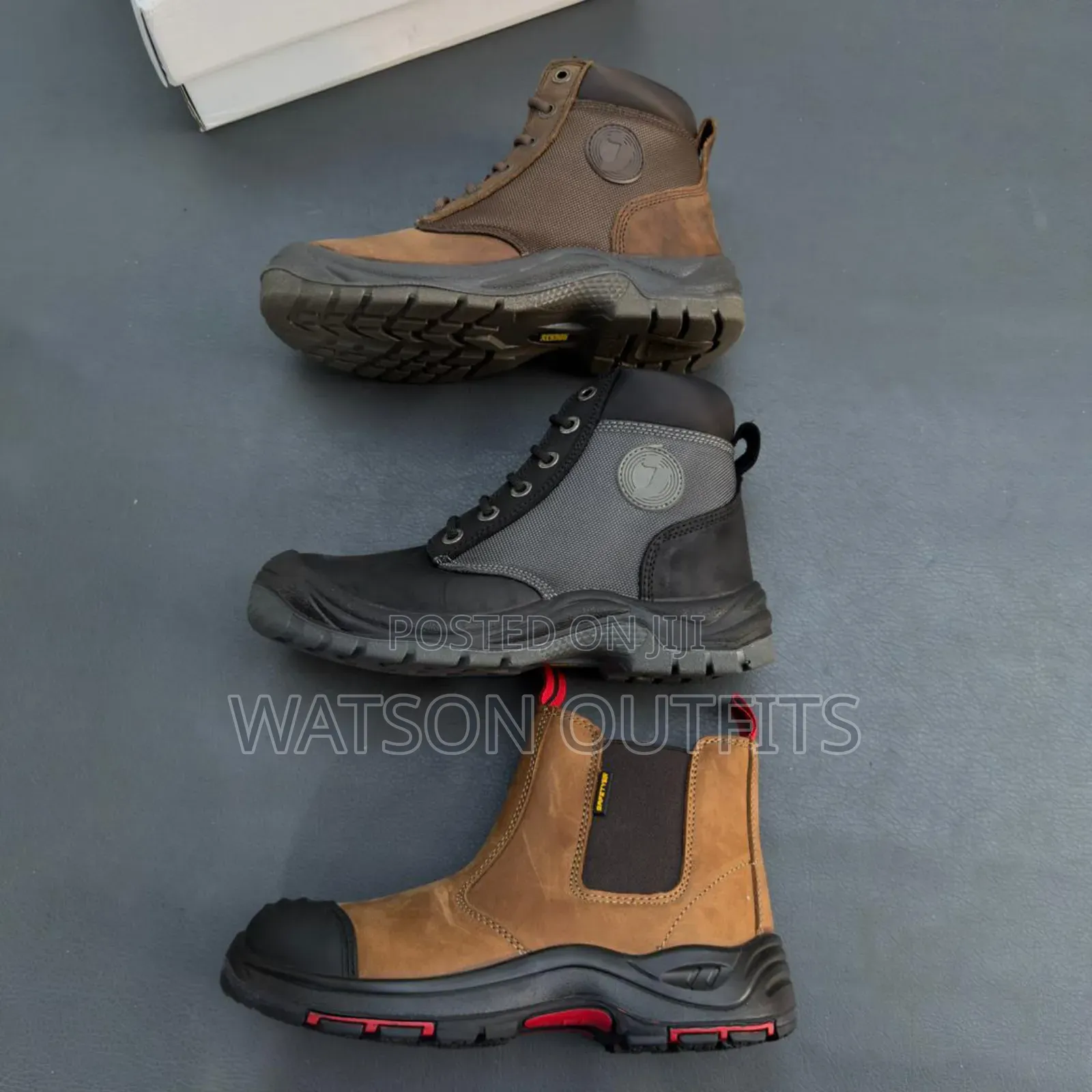 Men's and Women's Safety Joggers Za Steel Toe or Chuma Mbele Totally