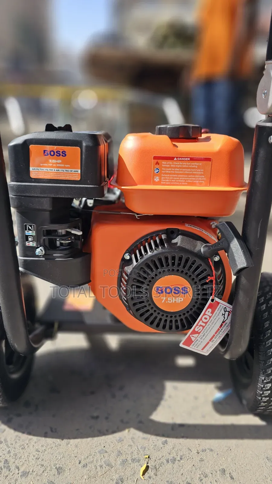 Boss Gasoline Pressure Washer 3700psi