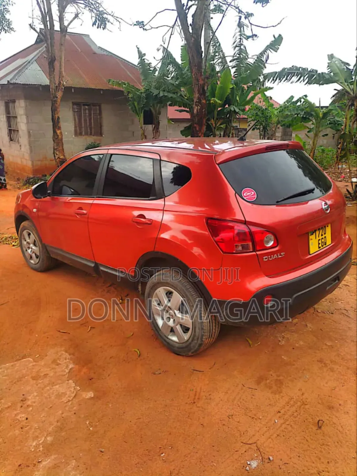 Nissan Dualis 2008 Orange