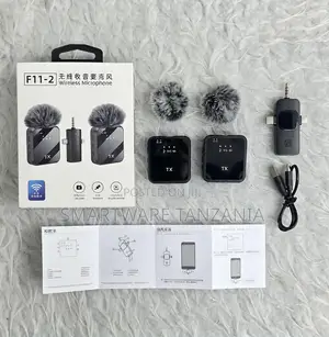 F11-2 Professional Wireless Microphone Set Dual Transmitter