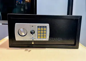 Black Digital Electronic Safe Box Keypad Lock for Home, Office, Hotel