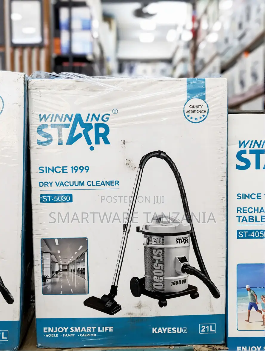 Winning Star St-5030 Dry Vacuum Cleaner 1800w Heavy Duty Canister
