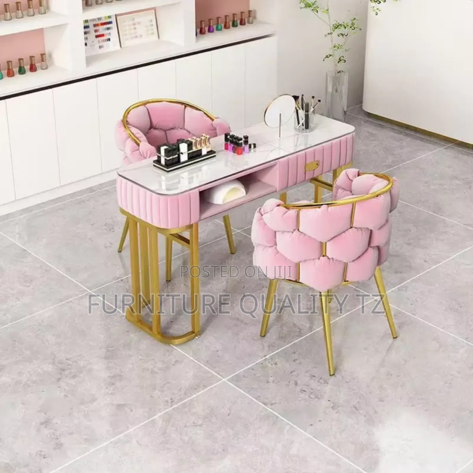  Luxury Beauty / Nail Table Set 