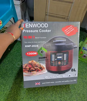 Original 16 in 1 Digital Kenwood Pressure Cooker Made in Uk 8l 1300w