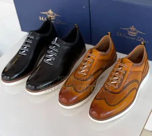 Men's Leather Shoes Exclusively Robust