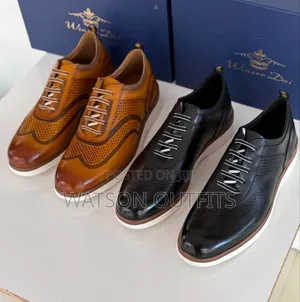 Men's Leather Shoes Exclusively Robust