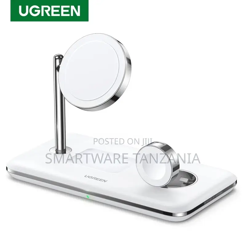 Ugreen 25w 3-in-1 Wireless Charging Station for iPhone Iwatch Mfi