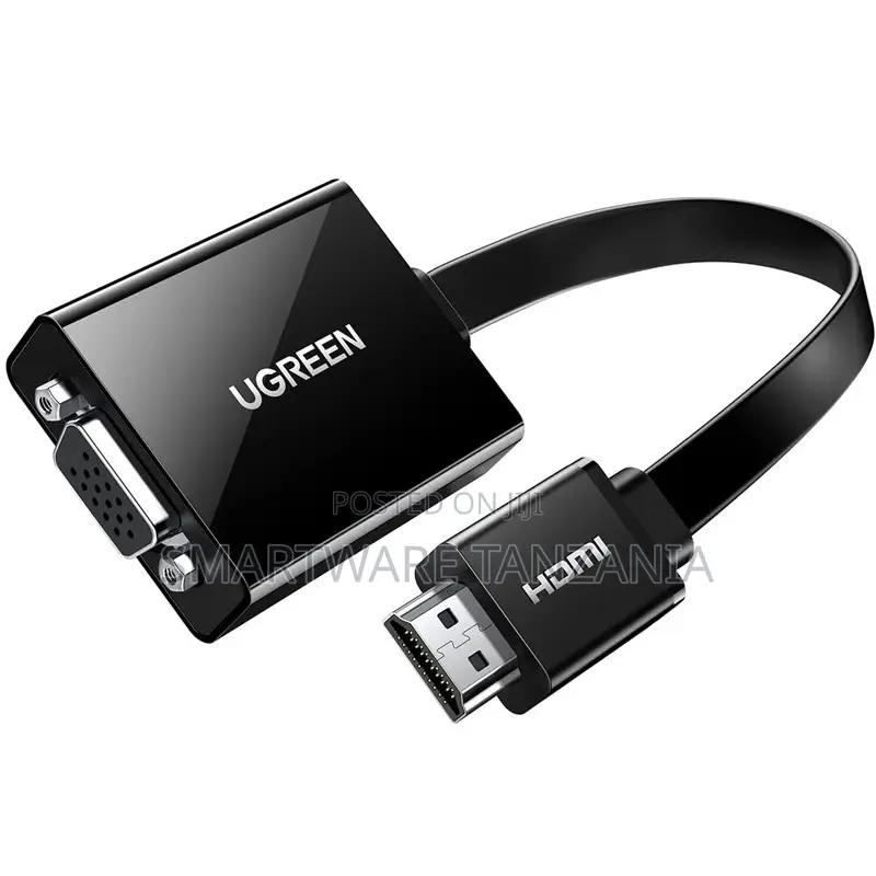 Ugreen Hdmi to Vga Adapter 1080p With Audio Jack for Pc Laptop Ps5