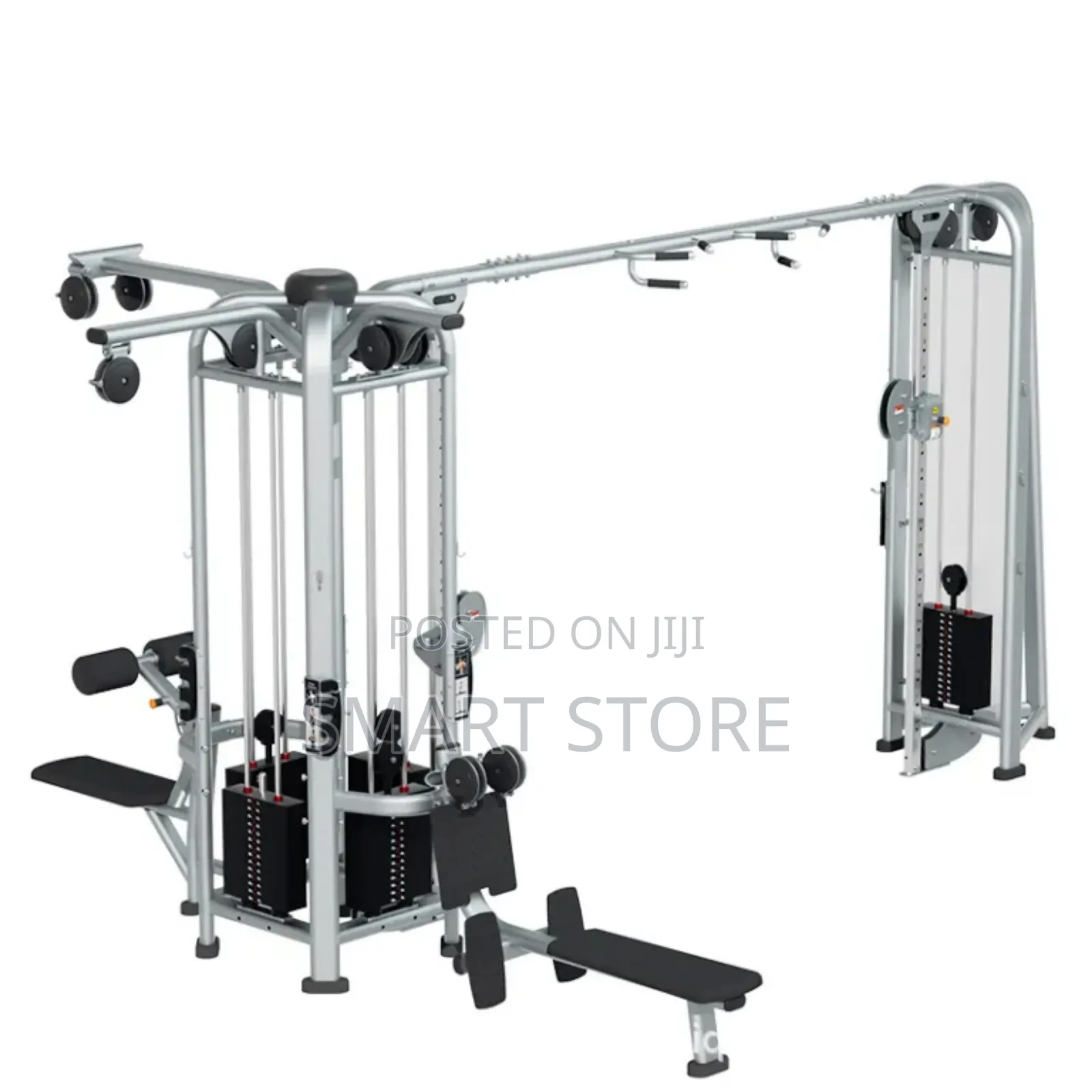 Commercial 5-Station Multifunction Trainer Smith Machine