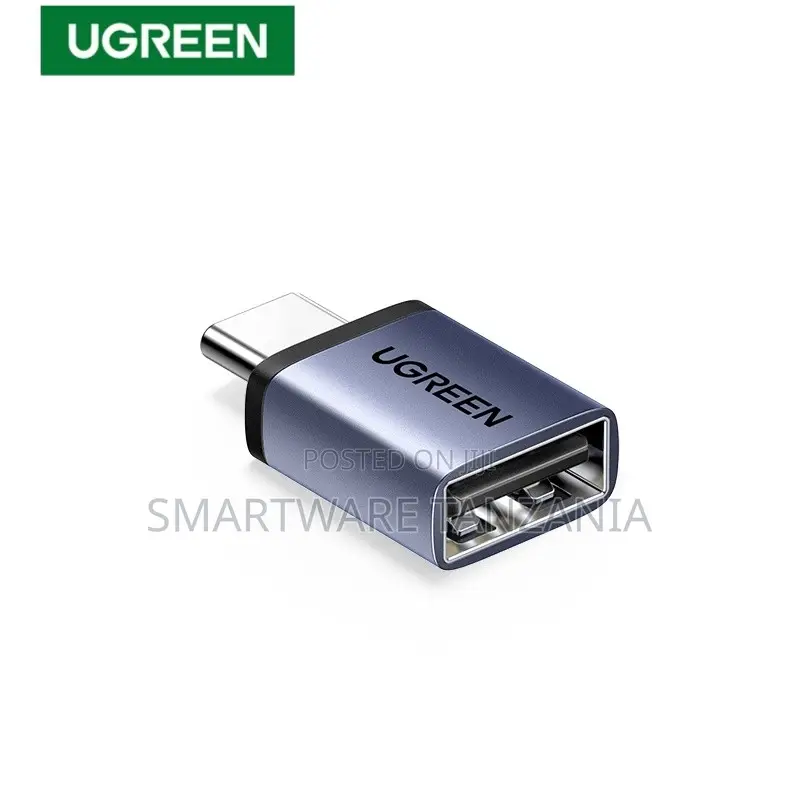 Ugreen Usb-C to Usb 2.0 Otg Adapter Male to Female Aluminum Cable