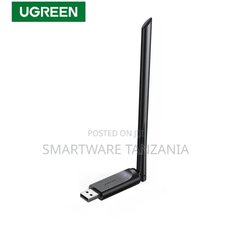 Ugreen Ac650 Usb Wifi Adapter 6dbi Antenna Dual Band 2.4g 5ghz Pc