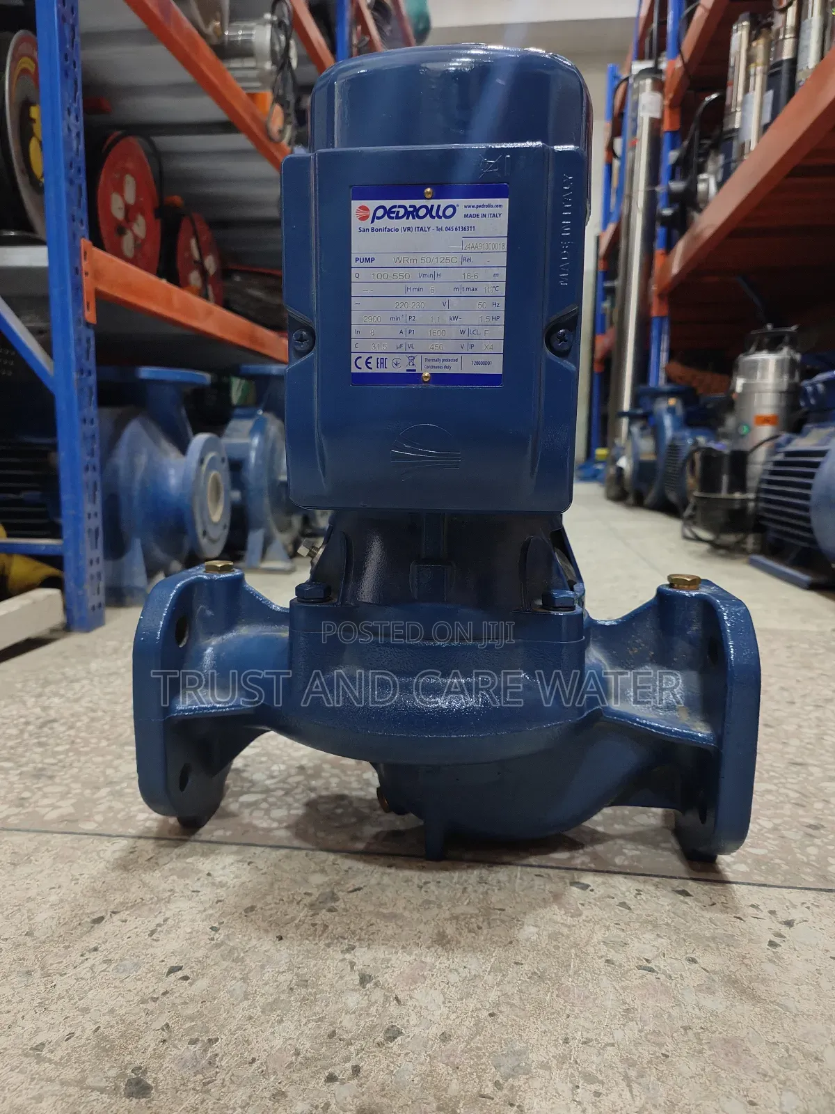 Pedrollo Centrifugal Pump 1.5hp