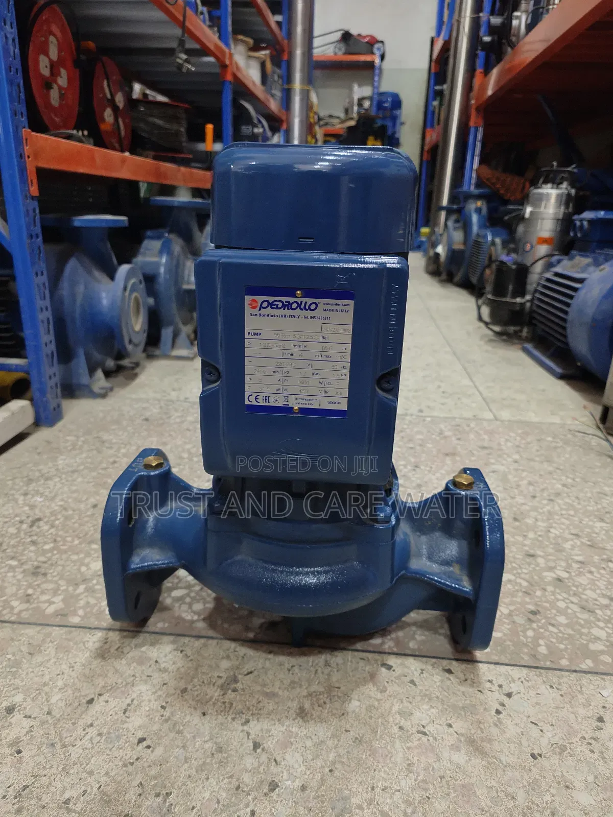 Pedrollo Centrifugal Pump 1.5hp
