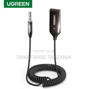 Ugreen Bluetooth 5.3 Aux Adapter Car Wireless Receiver Usb 3.5mm Mic