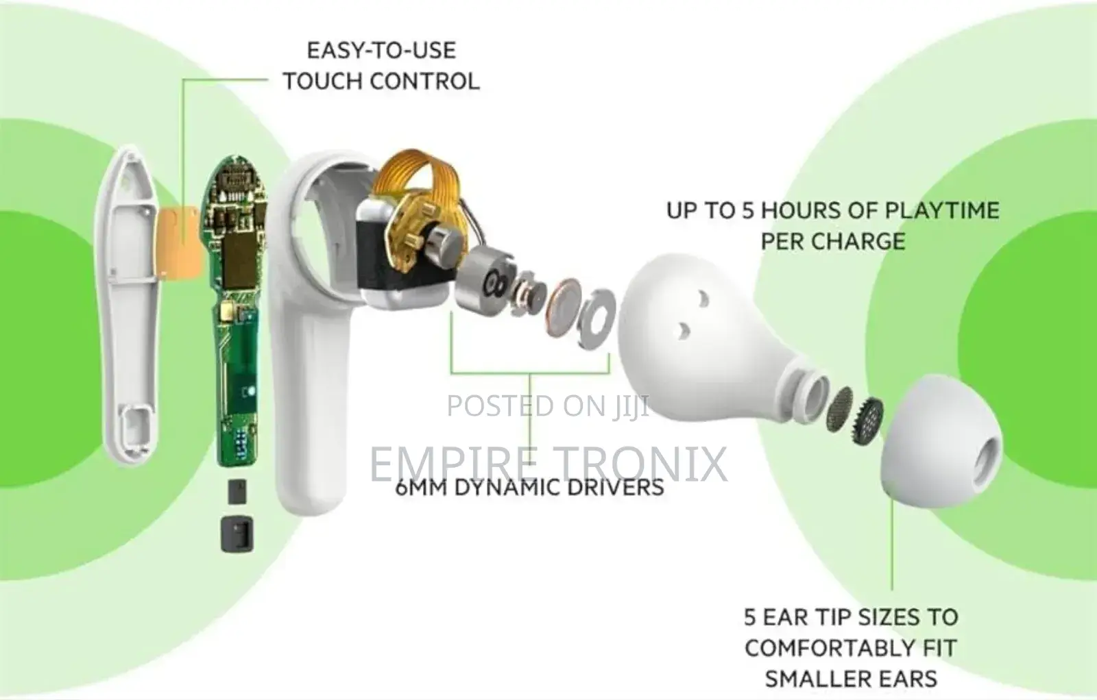 Belkin Soundform Nano Kids Wireless Earbuds