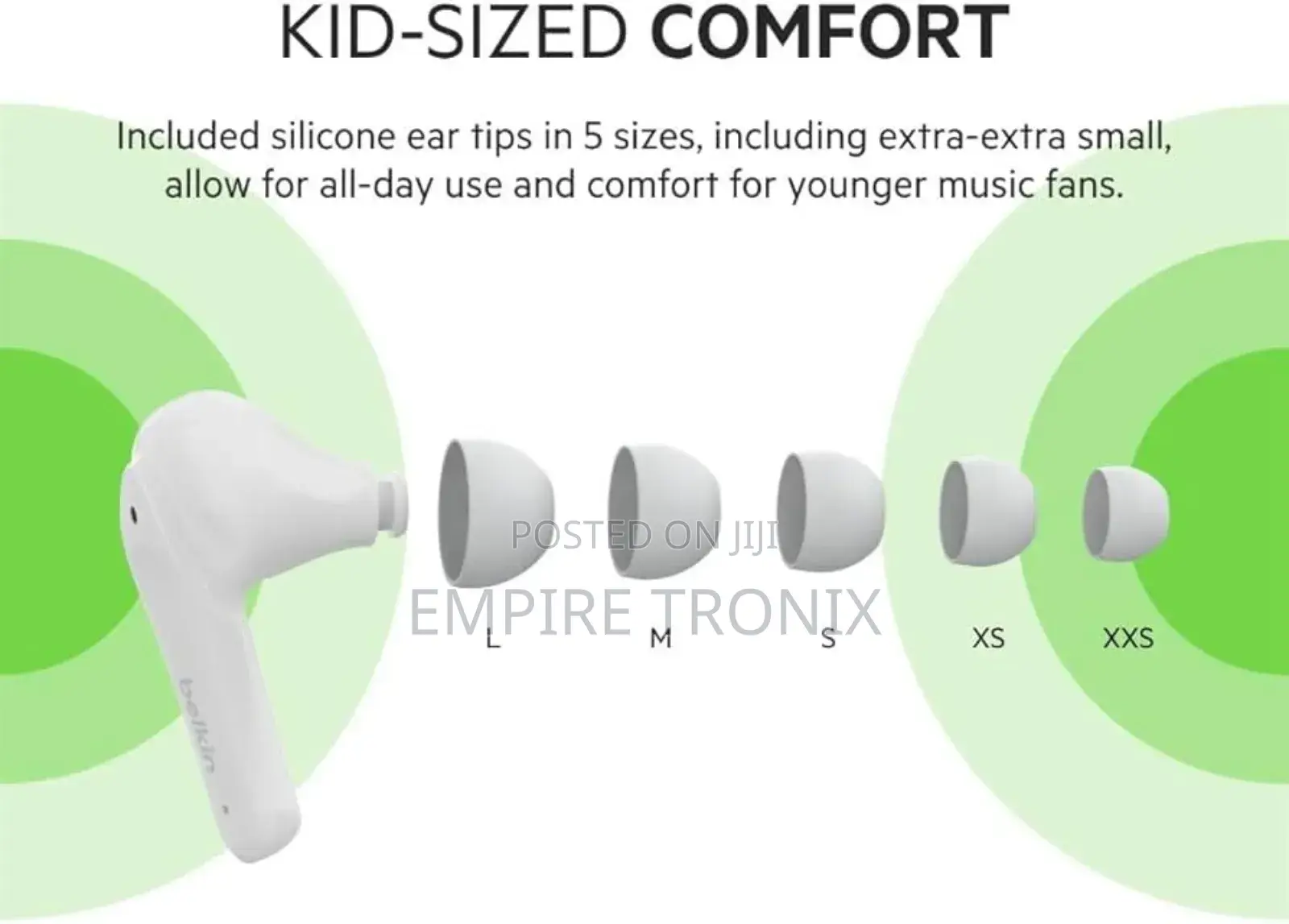 Belkin Soundform Nano Kids Wireless Earbuds