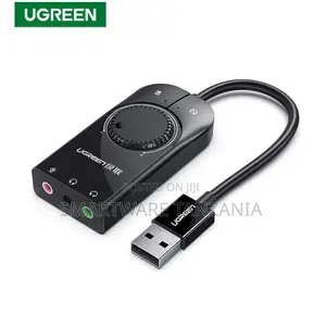 Ugreen Usb Sound Card With Volume Control 3.5mm Audio Adapter Windows