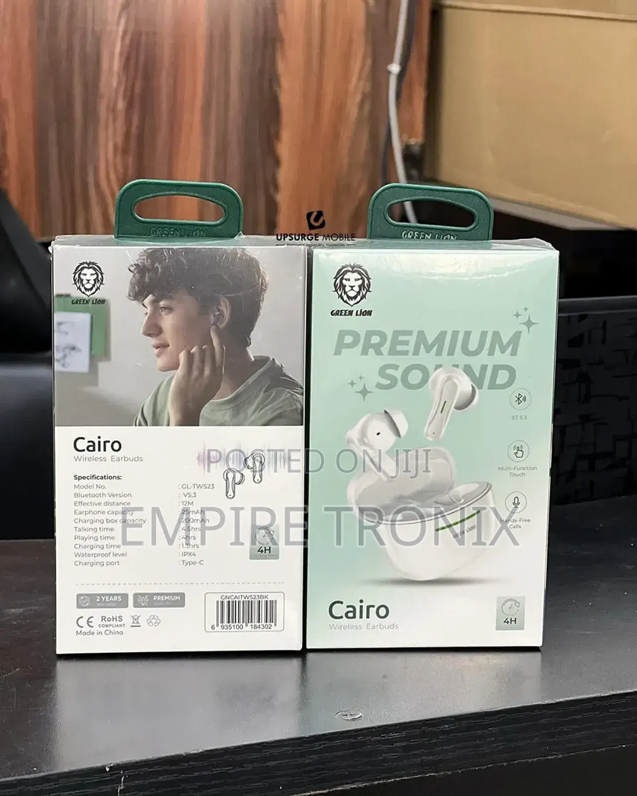 Lion Cairo Wireless Earbuds Ipx4