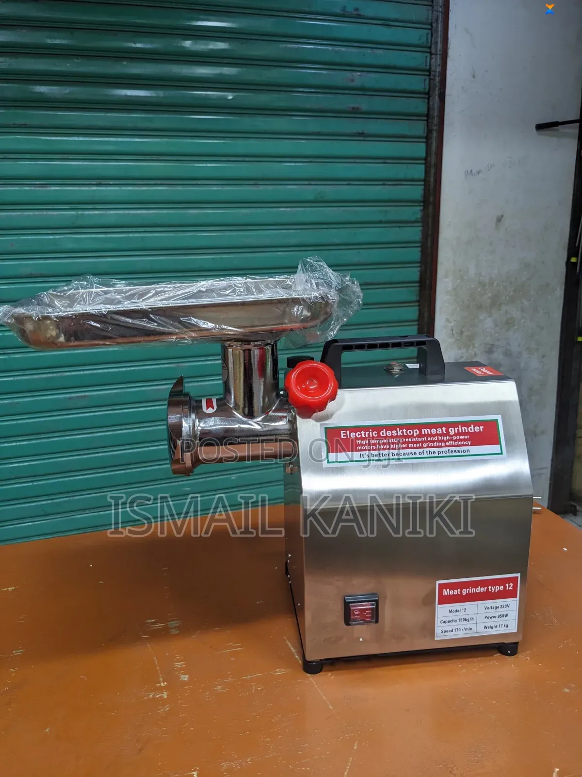 Electric Desktop Meat Grinder Machine