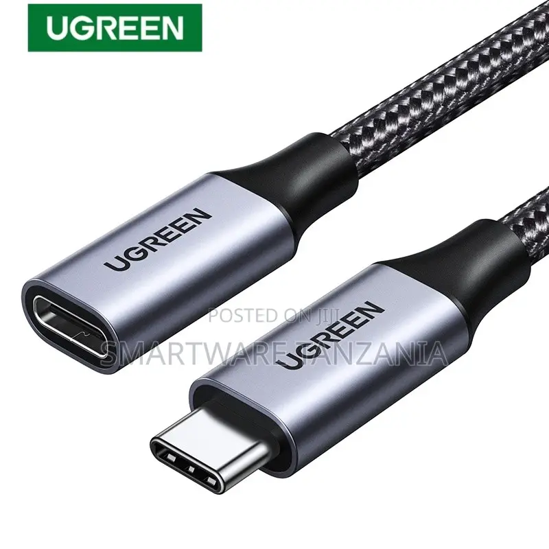 Ugreen Usb-c Extension Cable 100w 10gbps Usb 3.2 Braided Extender