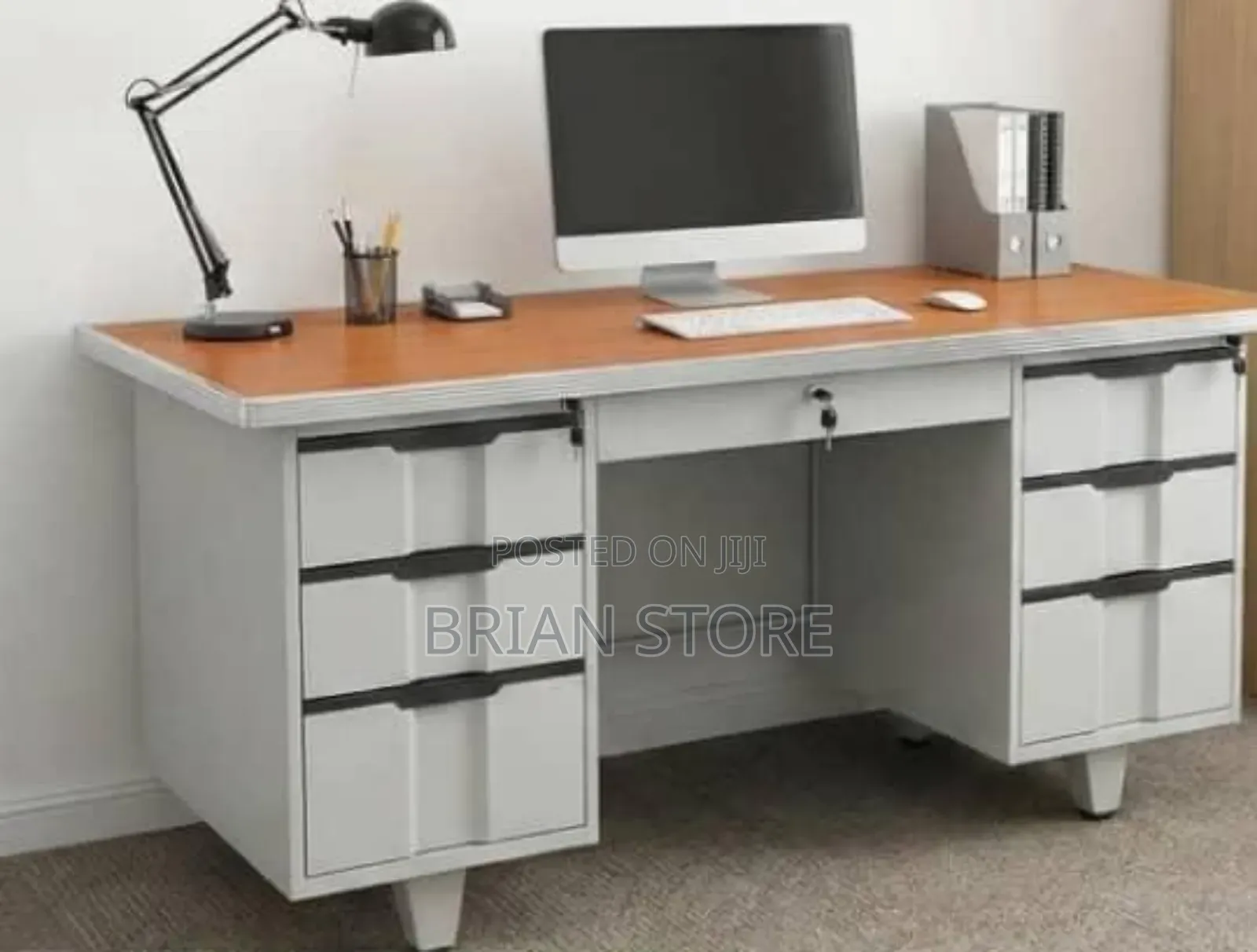 Modern Office Table With Drawers