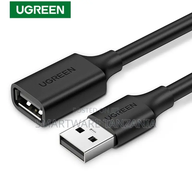 Ugreen Usb 2.0 Extension Cable Type-a Male to Female PVC Extender Cord