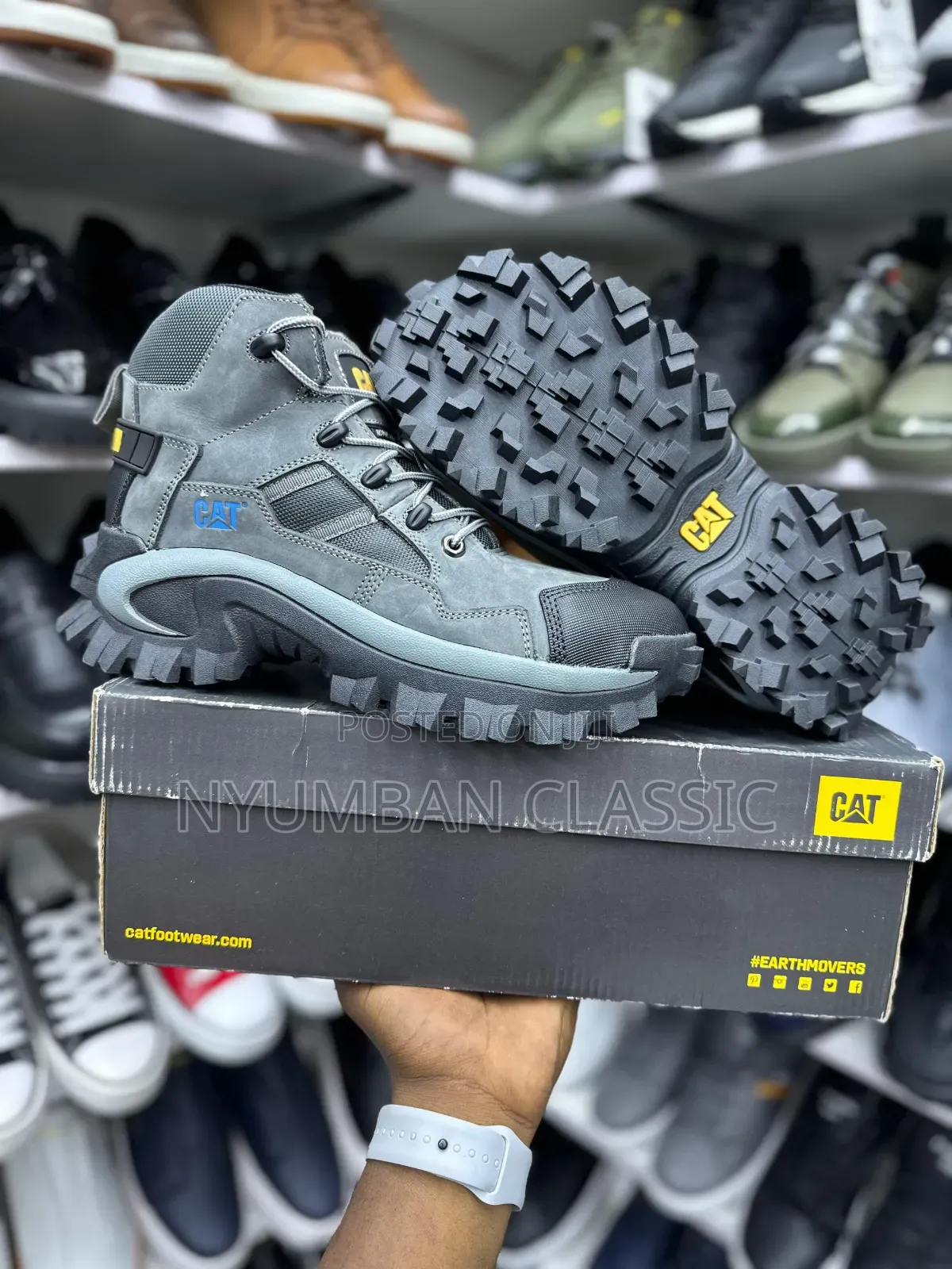 Caterpillar Steel Toe