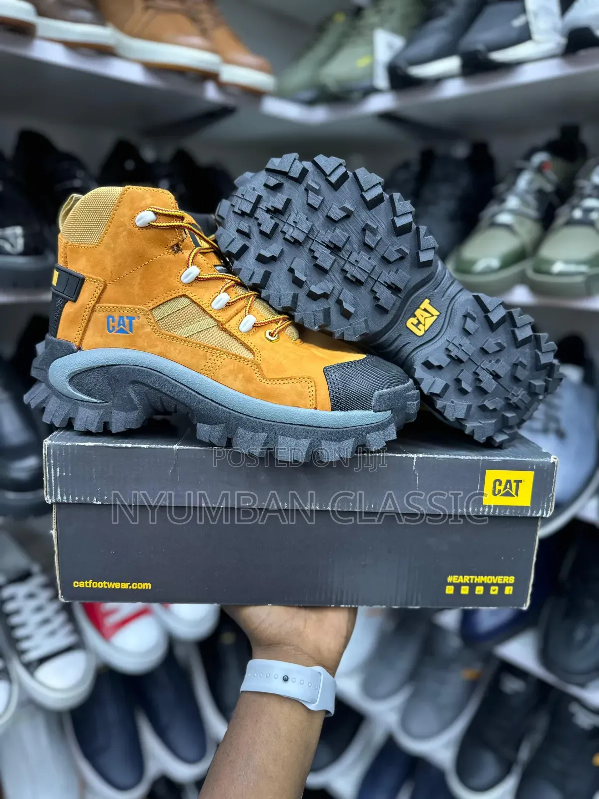 Caterpillar Steel Toe