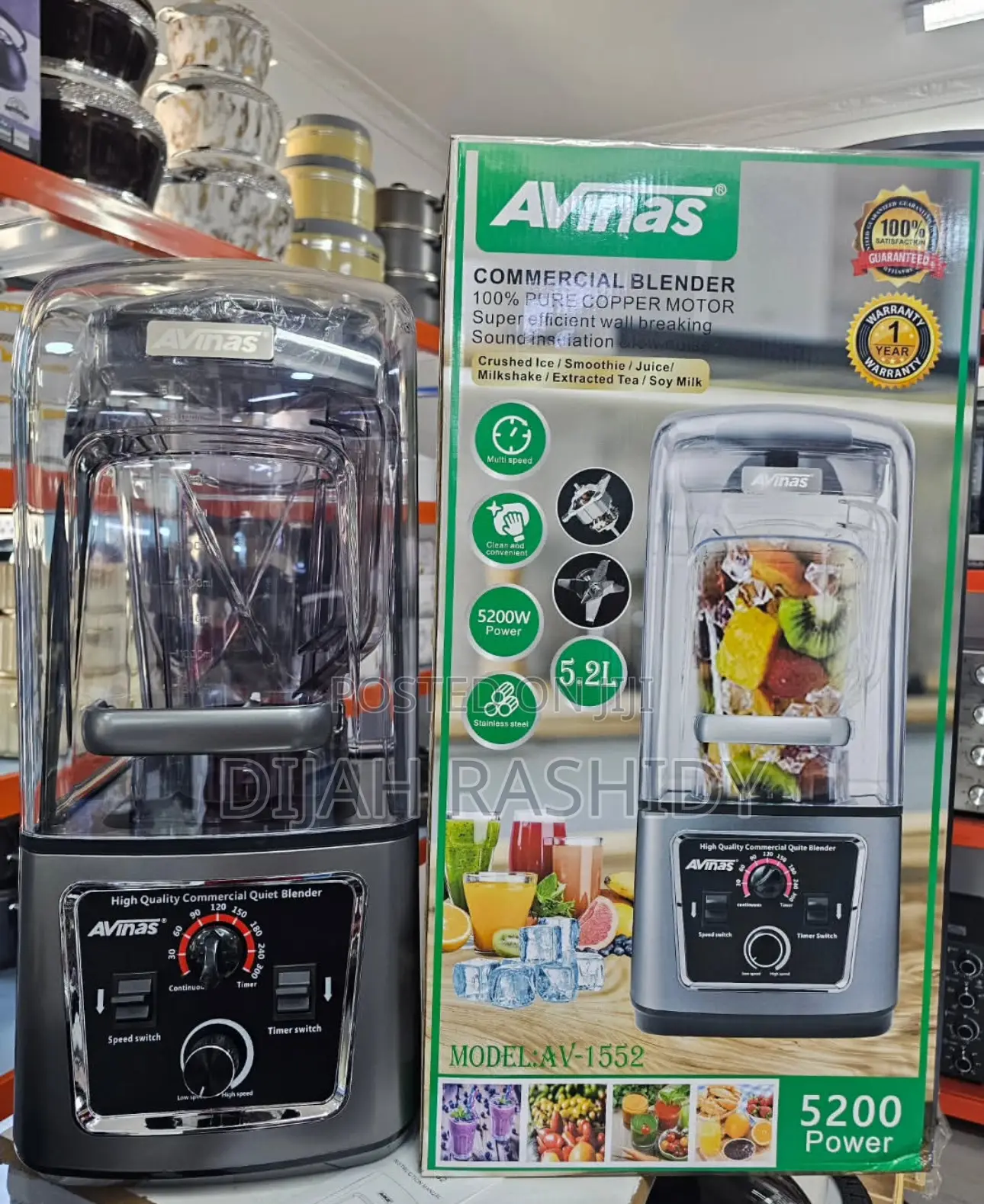Avinas Heavy Duty Blender