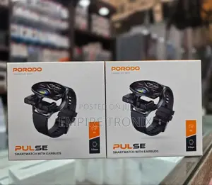 Porodo Pulse Smartwatch With Earbuds