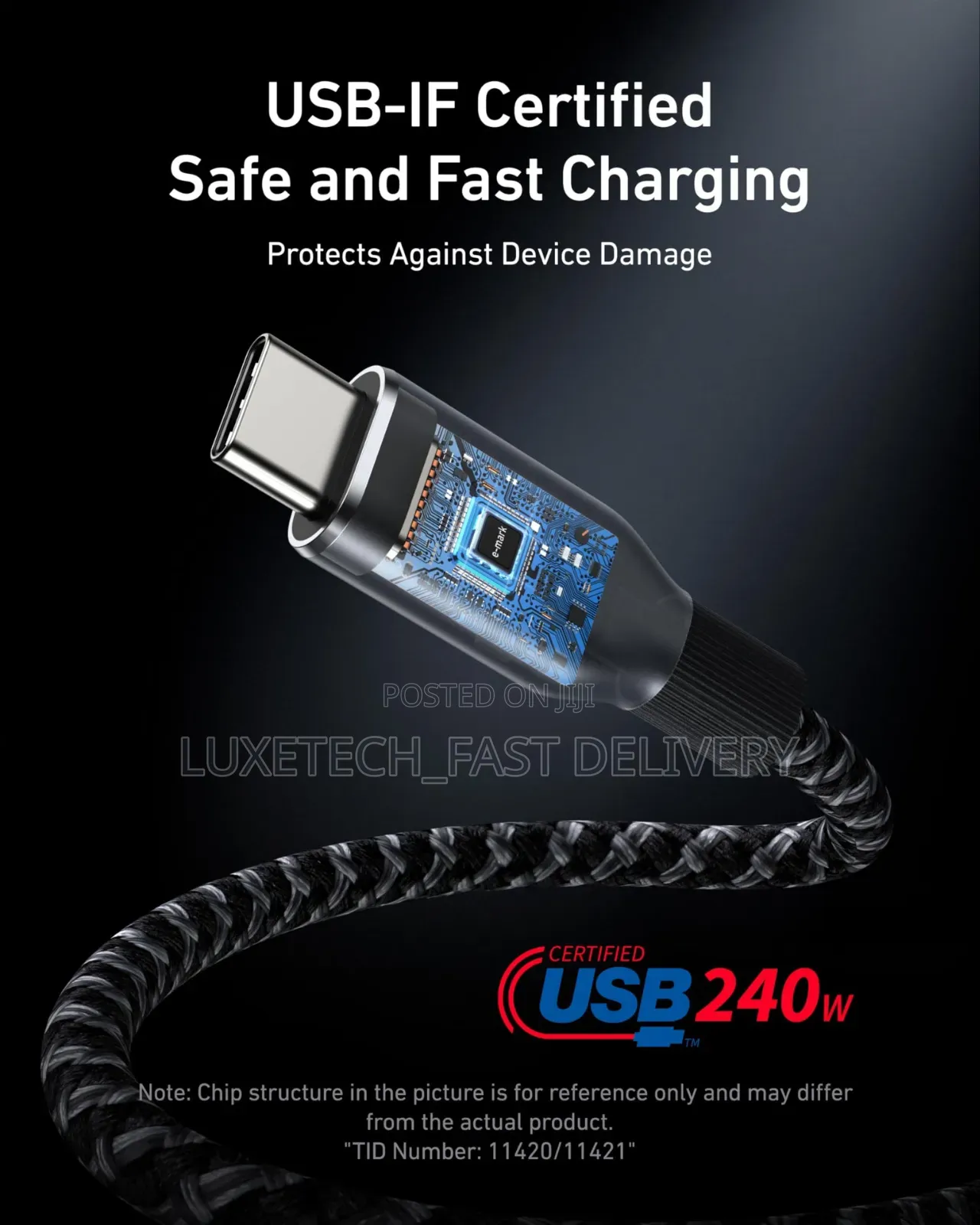 Anker Nano Car Charger (75w) With a Built-in Retractable Usb-C Cable