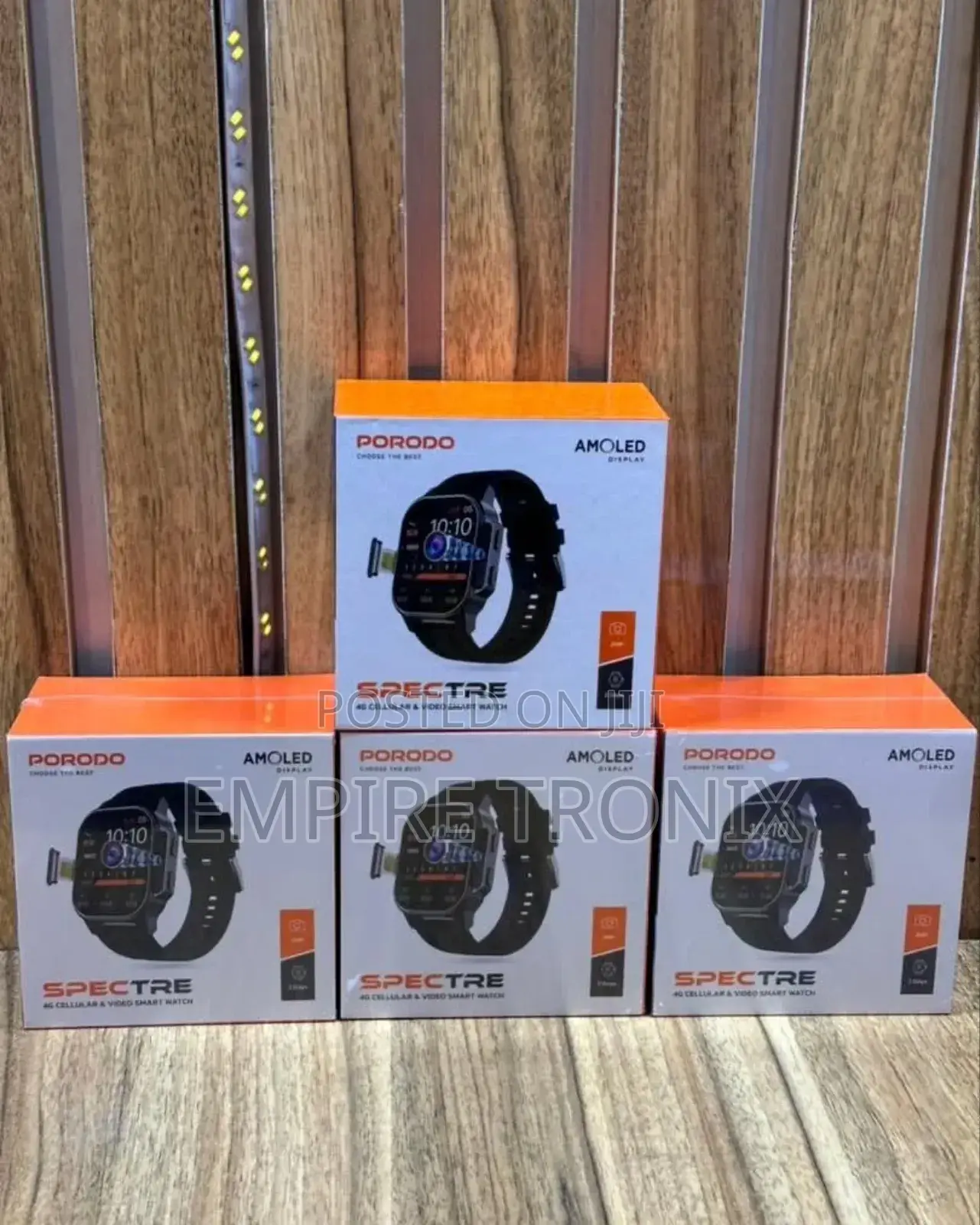 Porodo Spectre 4g Cellular Video Smart Watch