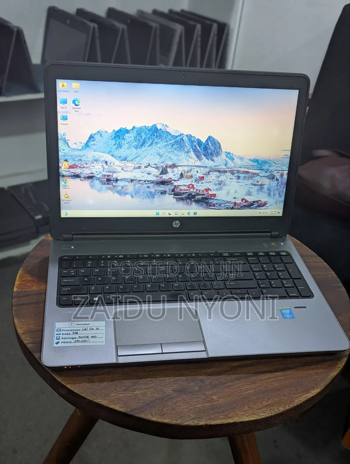 New Laptop HP ProBook 650 G1 8GB Intel Core I5 HDD 500GB