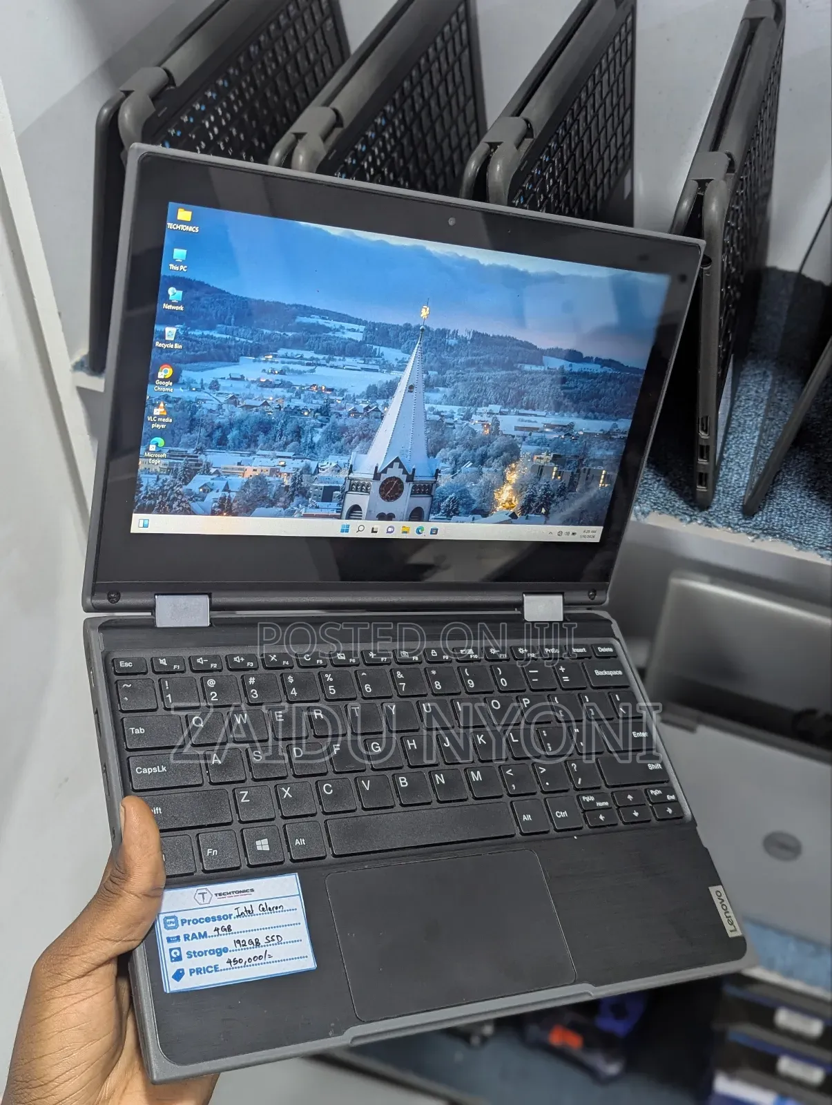 New Laptop Lenovo 300e 4GB Intel SSD 128GB