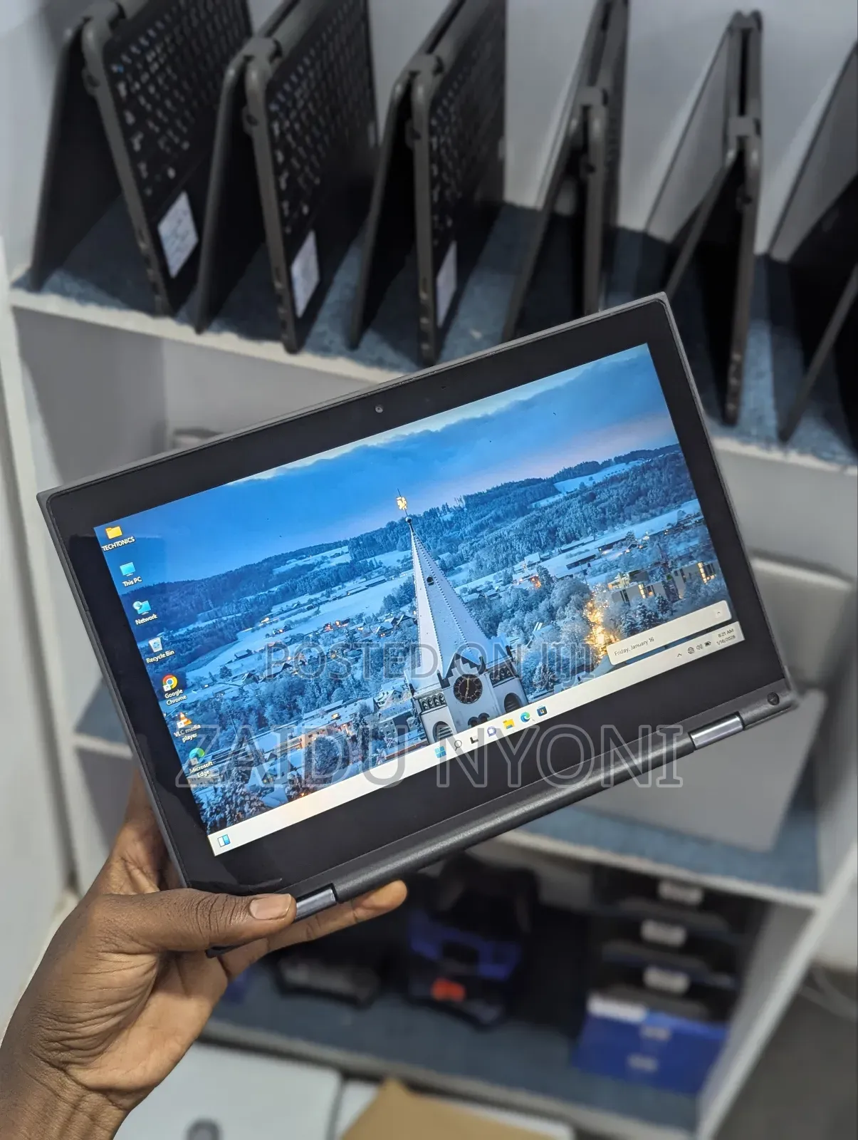 New Laptop Lenovo 300e 4GB Intel SSD 128GB