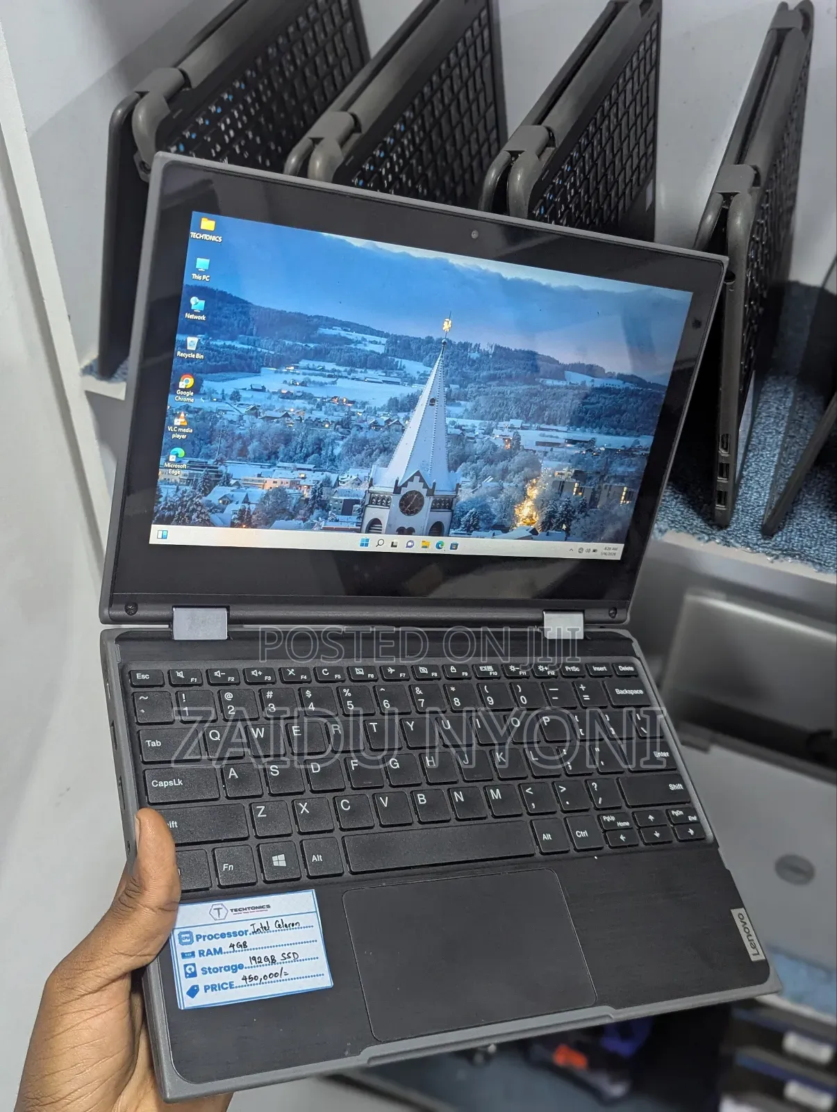 New Laptop Lenovo 300e 4GB Intel SSD 128GB