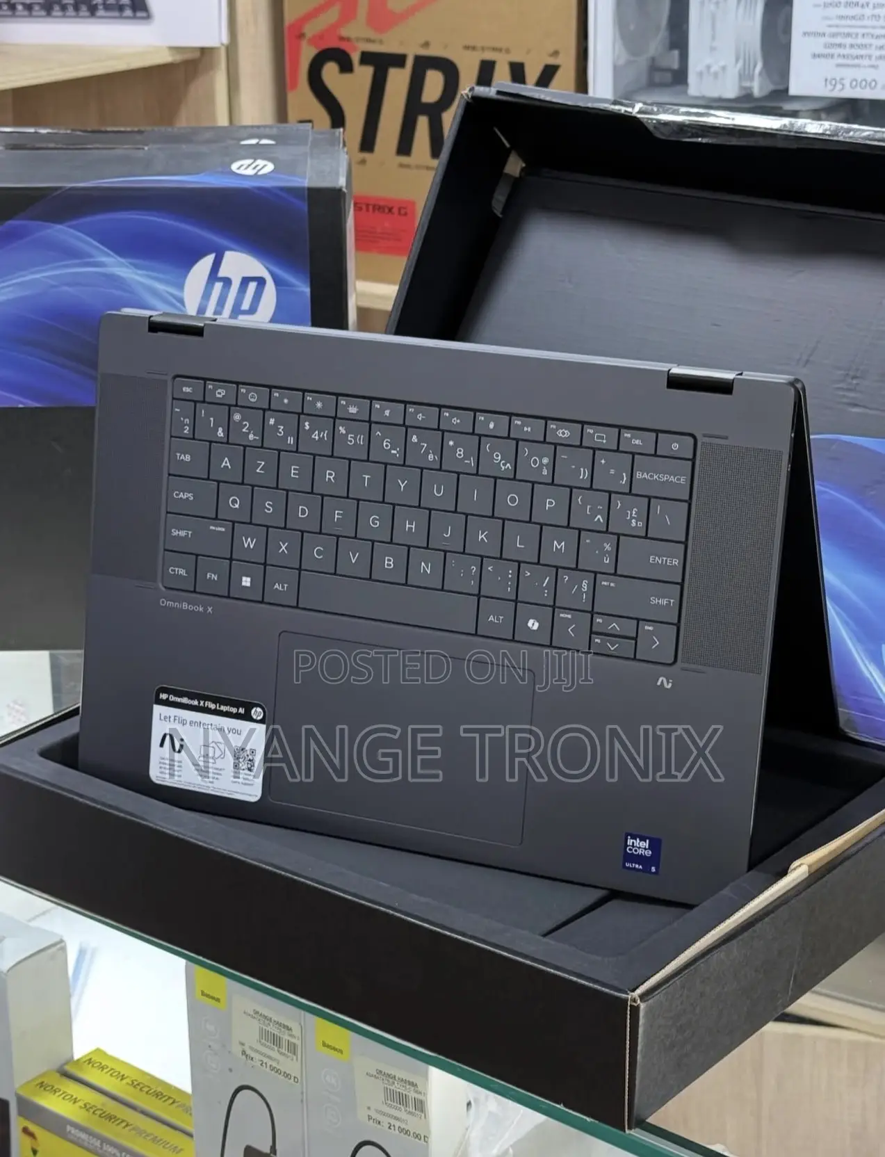 New Laptop HP OmniBook X Flip 16" 16GB Intel Core Ultra 5 SSD 512GB