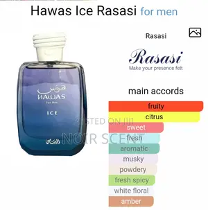 Rasasi Hawas Ice for Him Edp – Fresh, Long-Lasting Men’S Perfume
