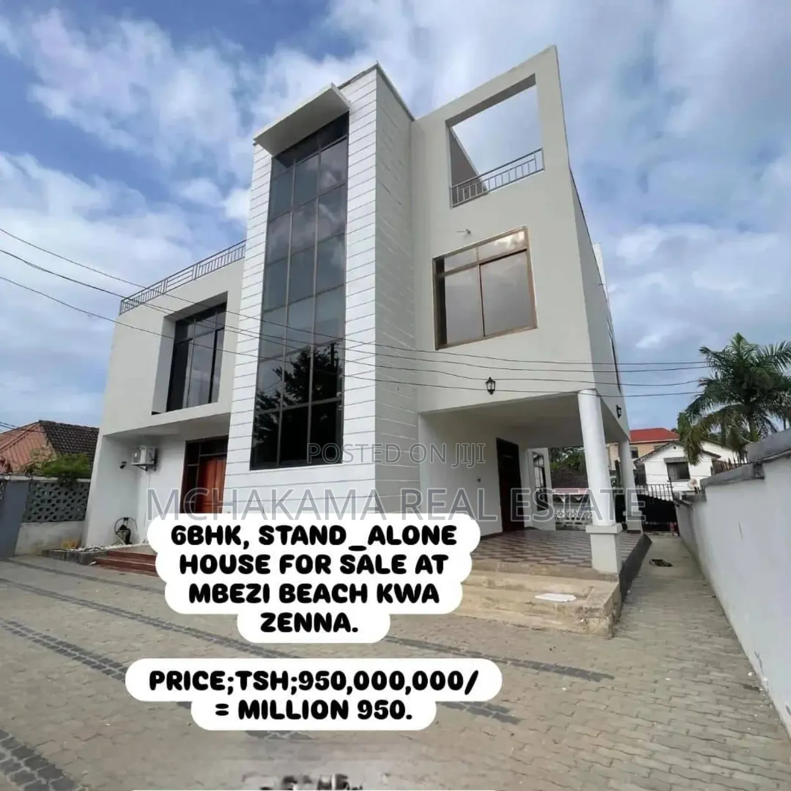 4bdrm Block of Flats in Mchakama Real Estate, Mbezi Beach for sale