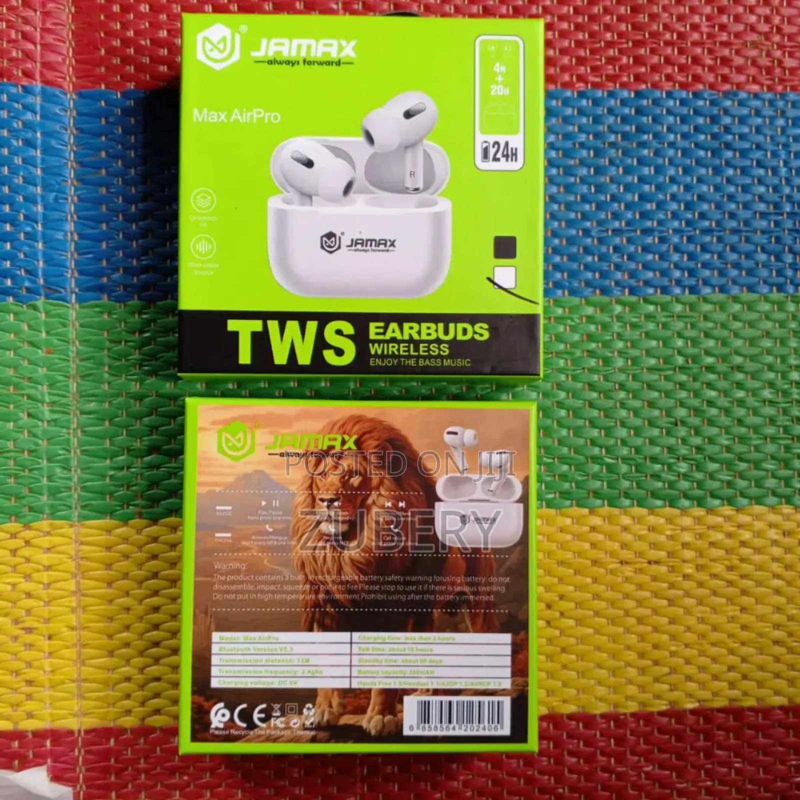 Jamax Earbuds New Design in Tanzania